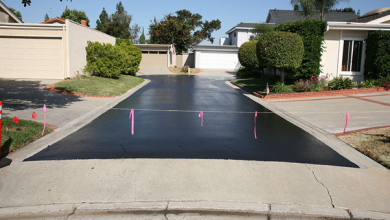 Asphalt Driveway Sealcoating